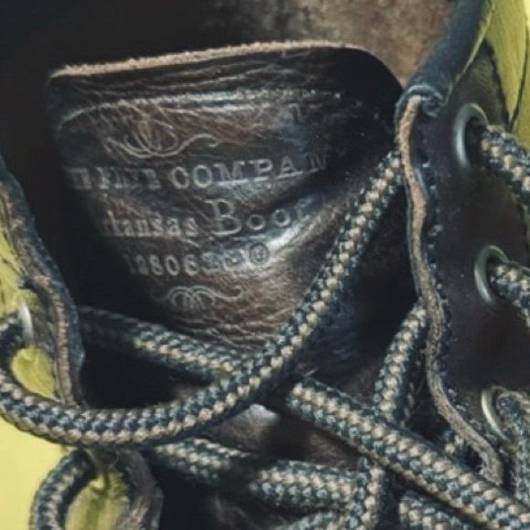 Men’s Frye Arkansas Mid Lace Leather Boots Size 12 - Picture 8 of 8